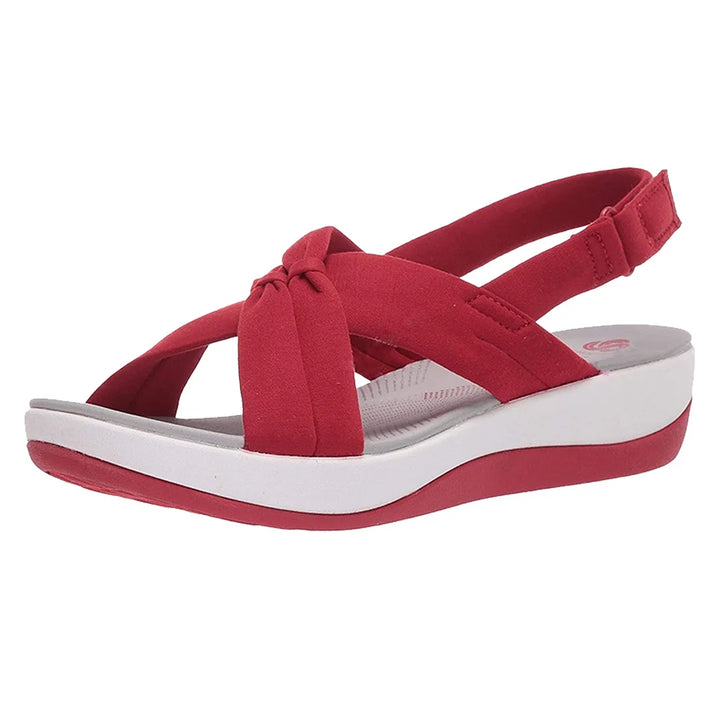 Bequeme Sommersandalen mit Fußgewölbestütze