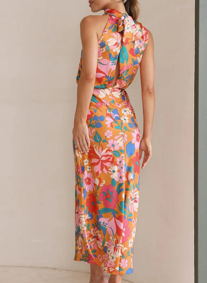 Florales MIDI-Kleid