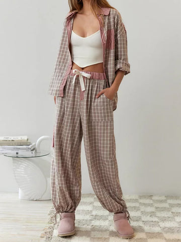 Syndey Lockeres Pyjama-Set