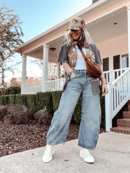 Baggy Boyfriend Jeans