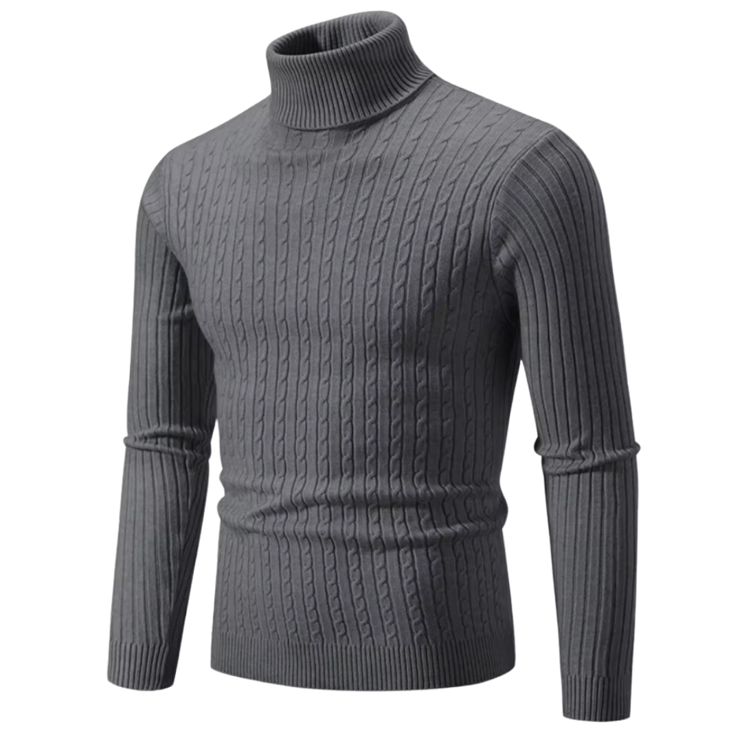 EZRA | Warmer Strickpullover mit Rollkragen