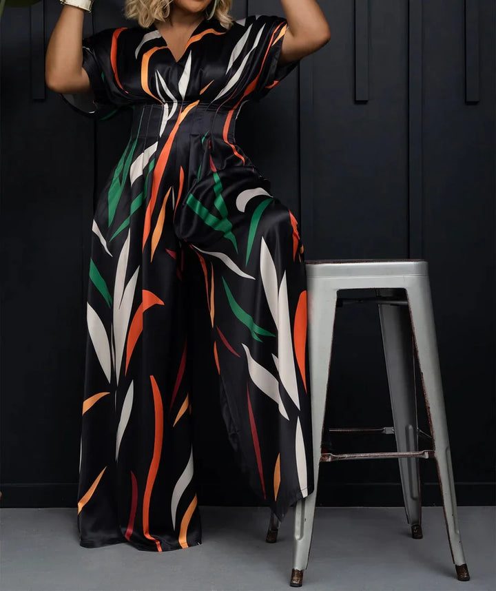 Herbst Print Jumpsuit