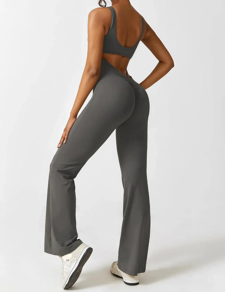 V-Rücken Shaping Jumpsuit