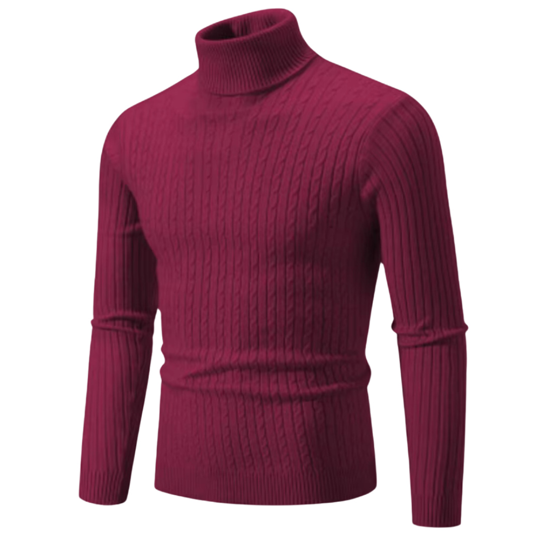 EZRA | Warmer Strickpullover mit Rollkragen