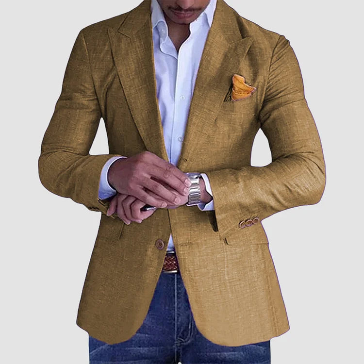 Eleganter Texturierter Blazer für Männer