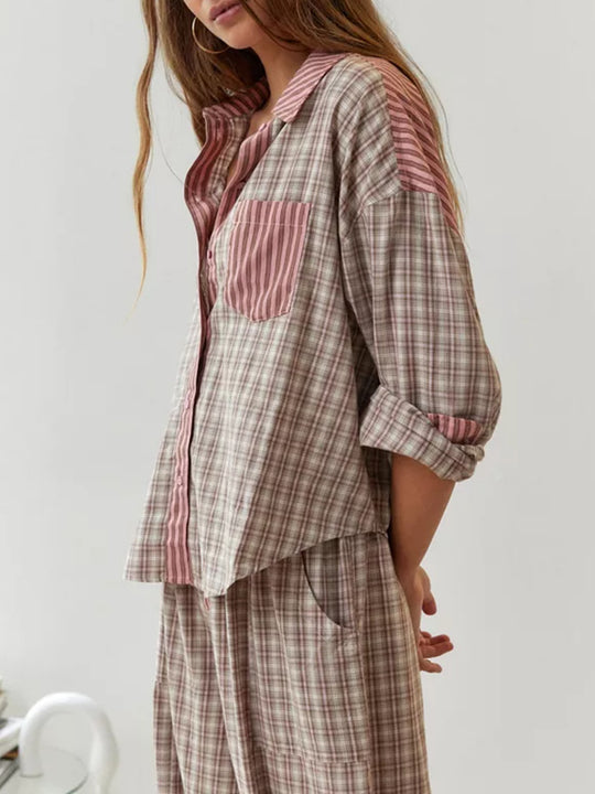 Syndey Lockeres Pyjama-Set