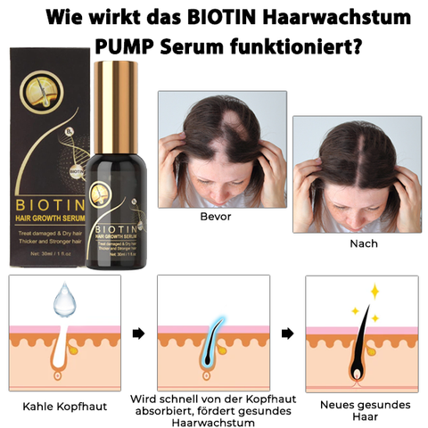 Xyrisa BIOTIN Haarwachstum PUMP Serum™