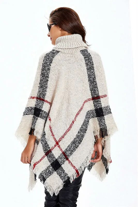 Strickjacke Poncho