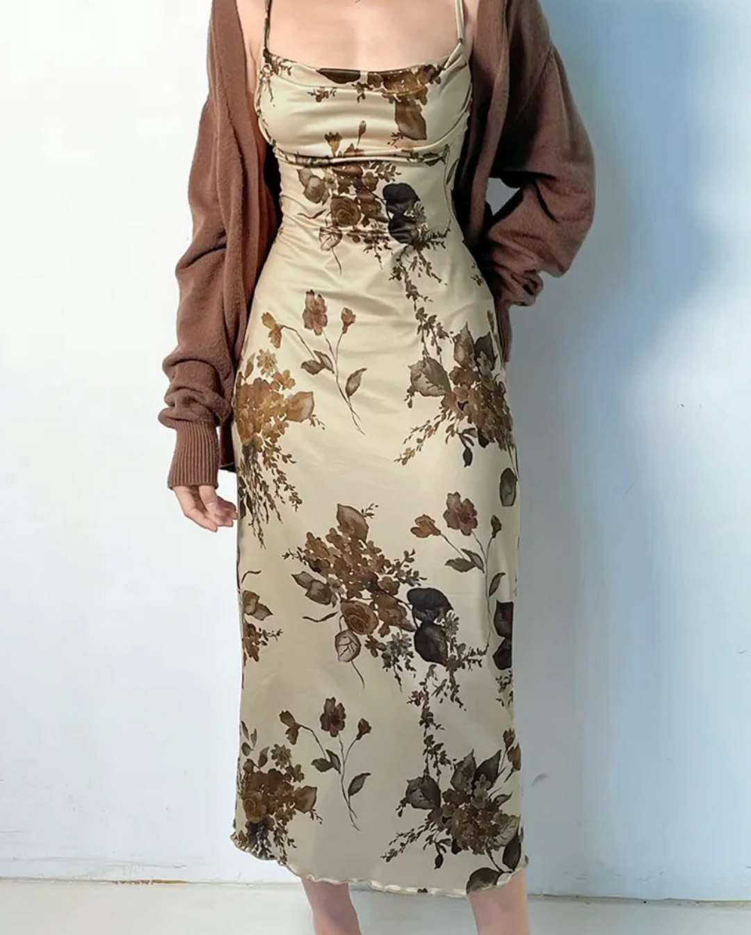 Xyrisa Herbst Print Kleid