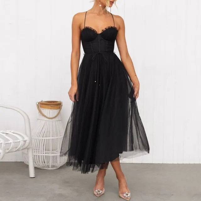 Herbst Event Kleid