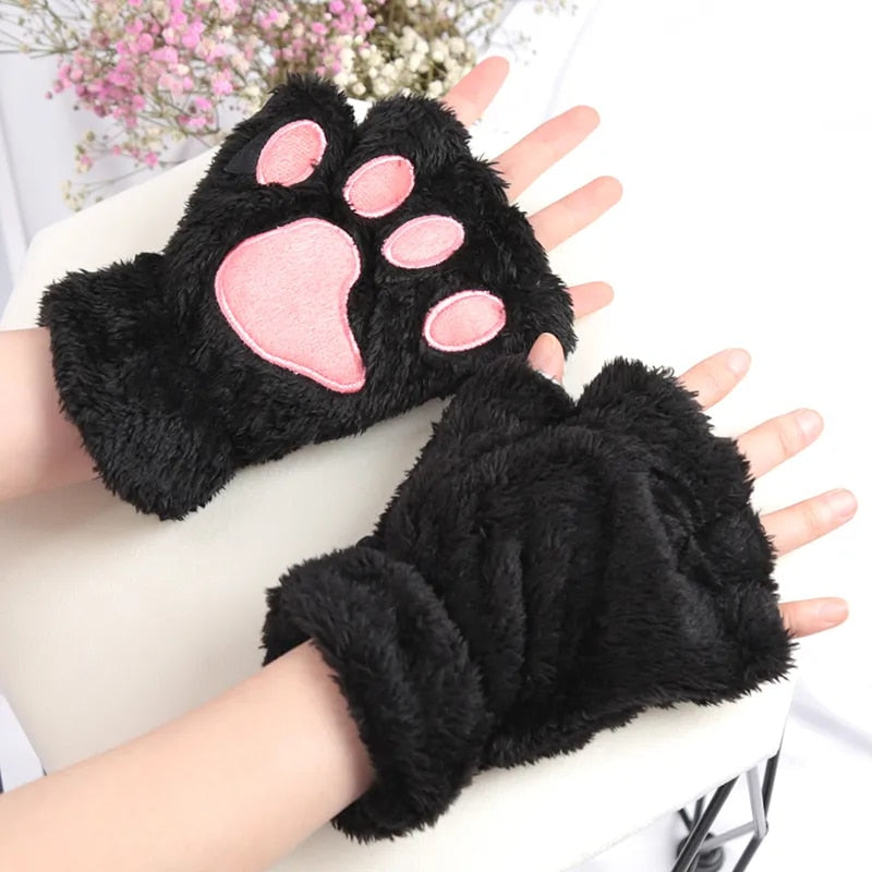 Niedliche Katzenkrallen-Handschuhe