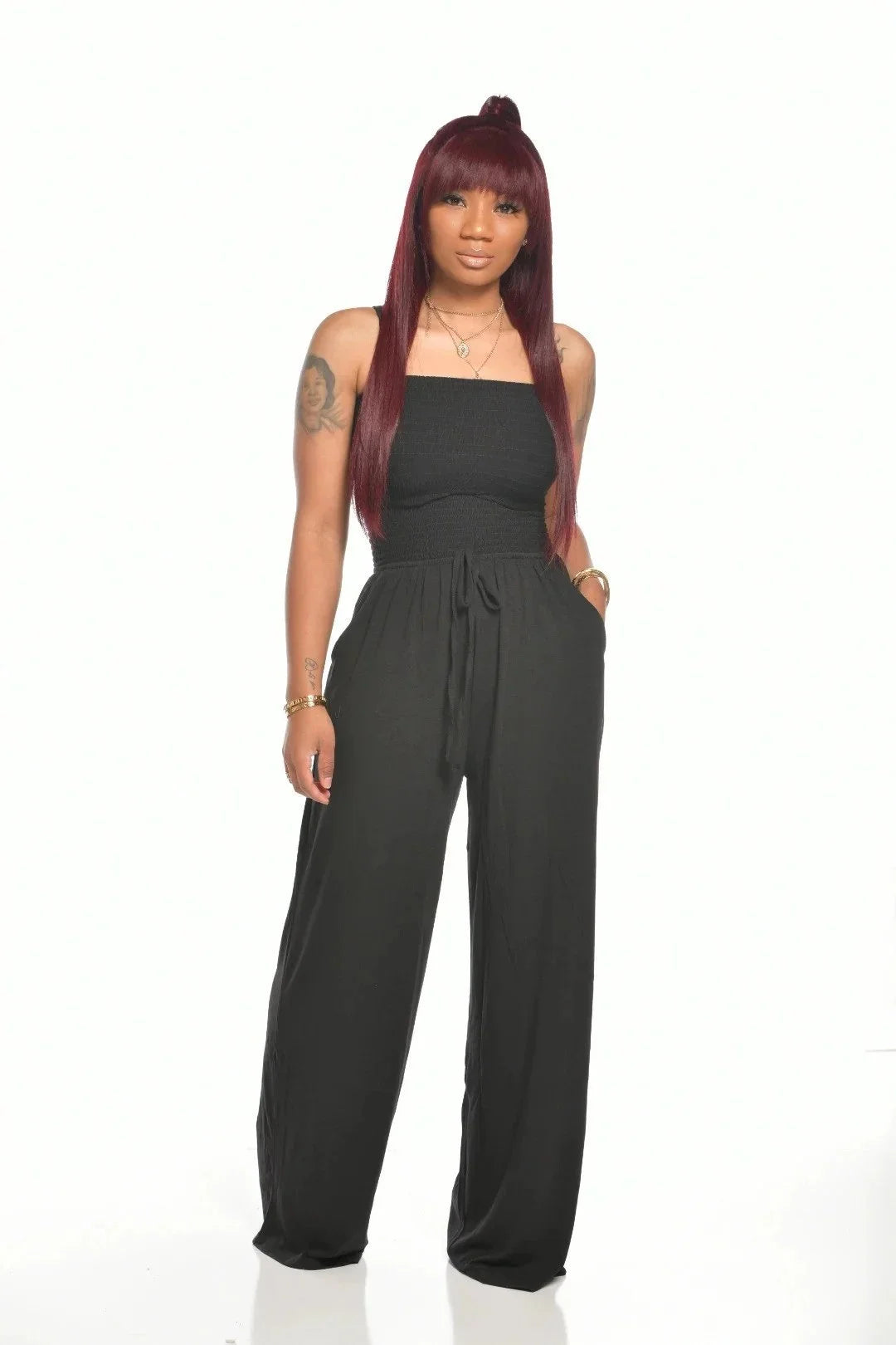 Xyrisa Gesmokter Jumpsuit™