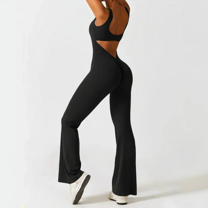 V-Rücken Shaping Jumpsuit