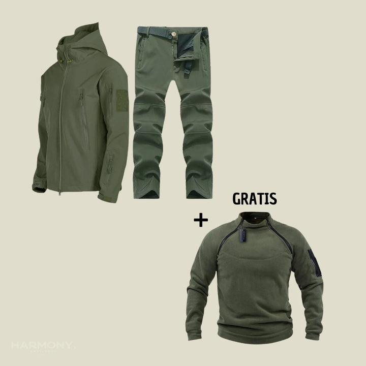 Jorge | Militär Wasserfeste Anzug + Gratis Jacke