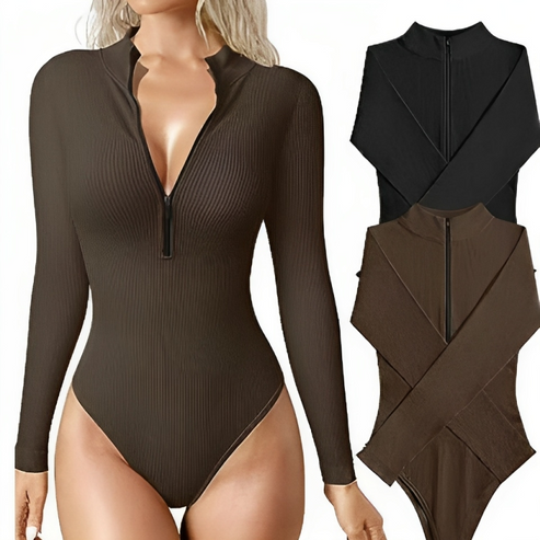 Langärmeliger Bodysuit