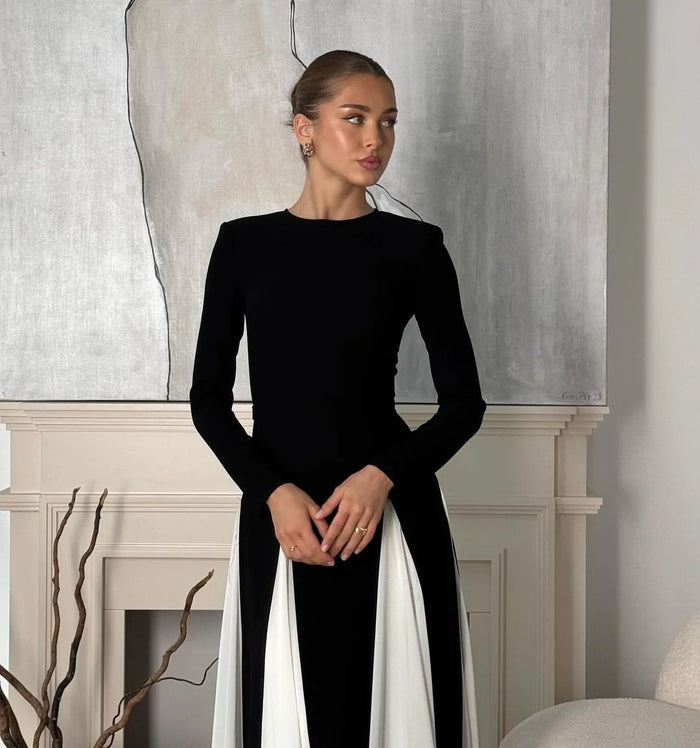 Madison Langärmeliges Kleid