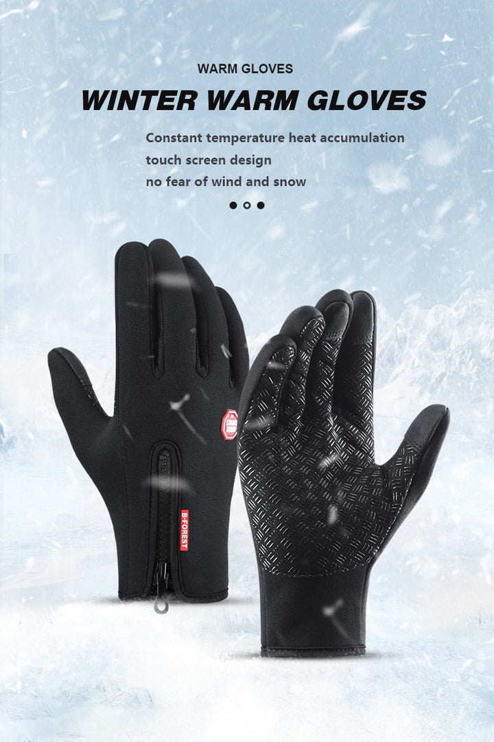 Thermische Elite™ - Unisex, Berührungsbildschirm, Rutschfest, Winterhandschuhe