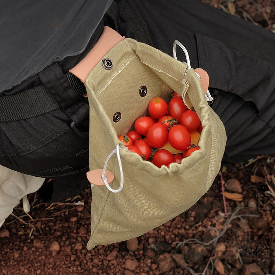 Pouch Master™ | Lederbeutel mit gewachstem Segeltuch (1+1 GRATIS)